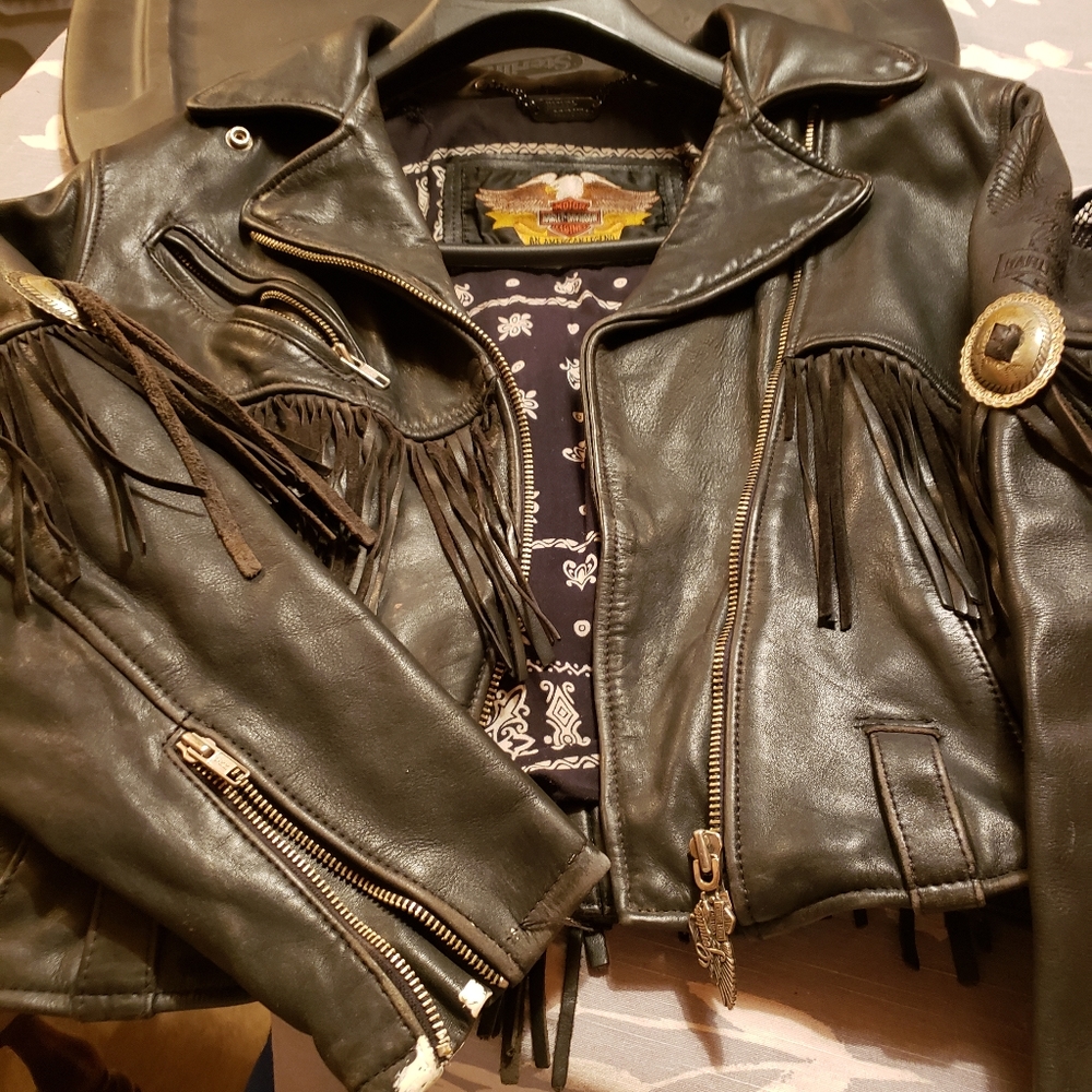 Women's Harley Davidson Leather Jacket